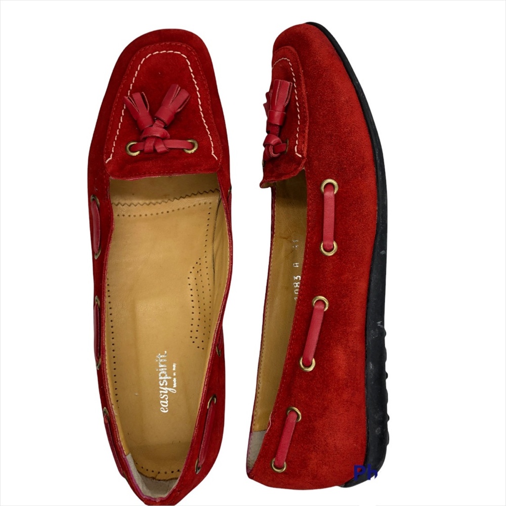 Easy Spirit Slip On Tassels Loafers Size 41